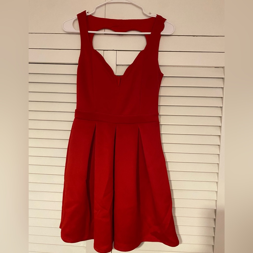 Charlotte Russe heart dress NWOT